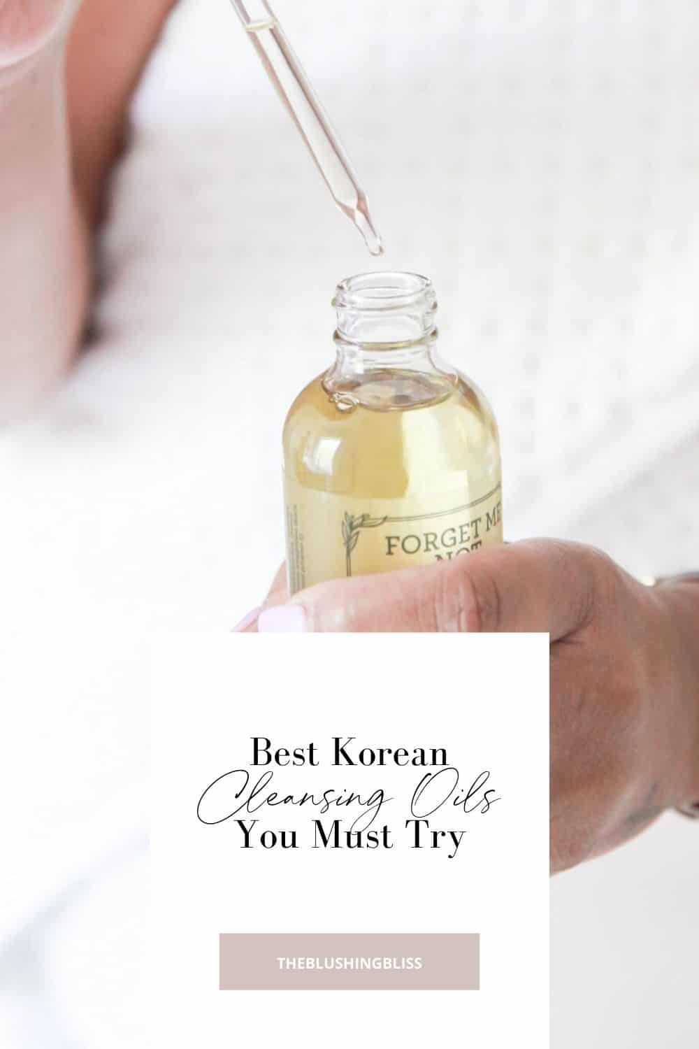 best k beauty cleansing oil