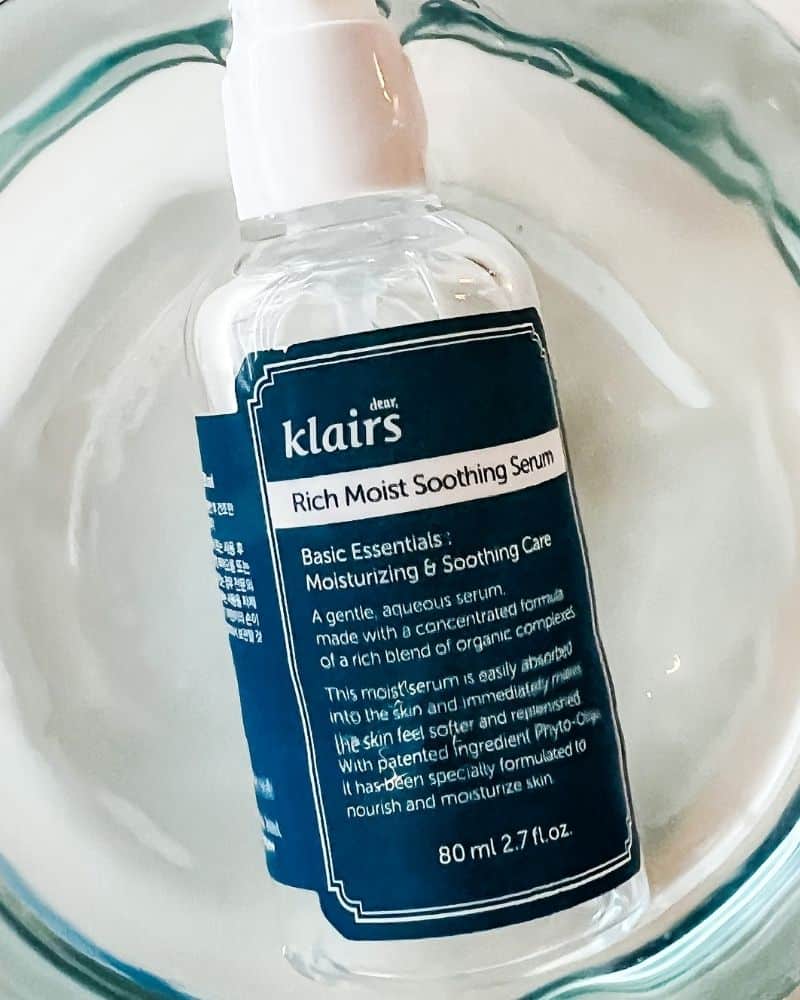 Klairs Rich Moist Soothing Serum Review