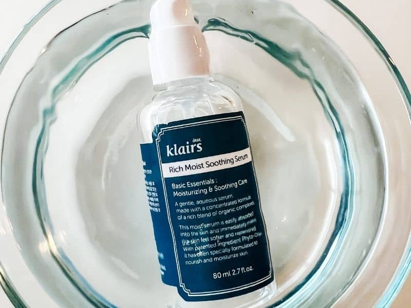 dear klairs soothing serum review