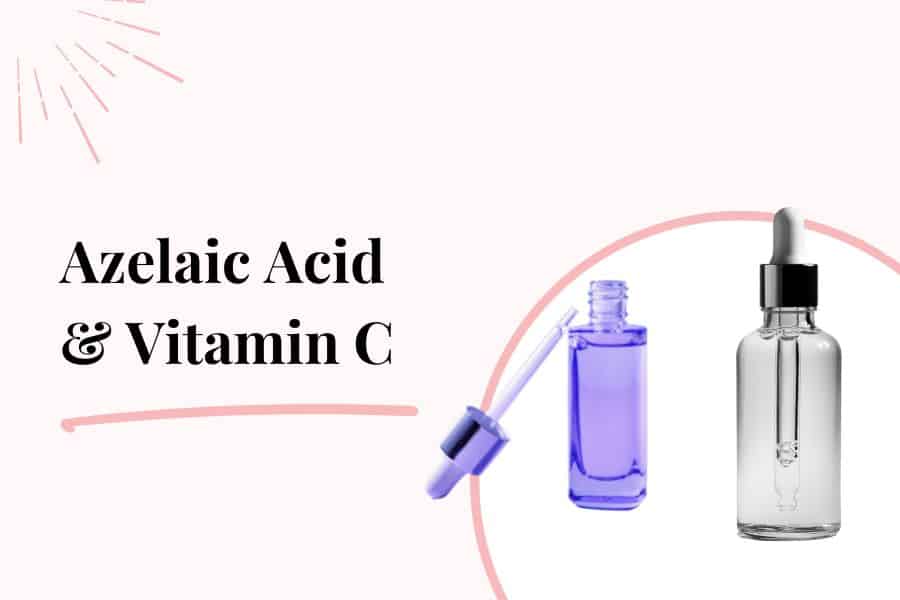can you mix azelaic acid and vitamin c 